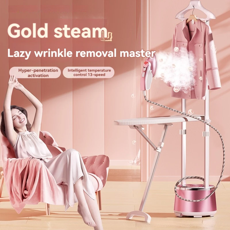Household ironing machine, flatbed hanging iron, hanging iron with steam ironing function