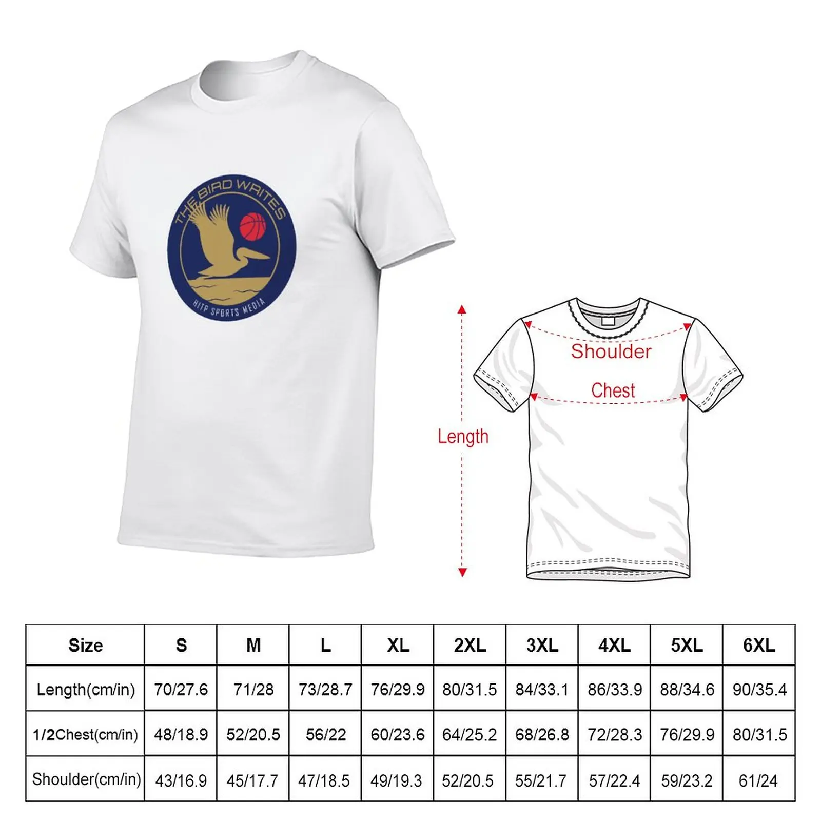 New The Bird Writes - New T-Shirt anime korean fashion mens plain t shirts