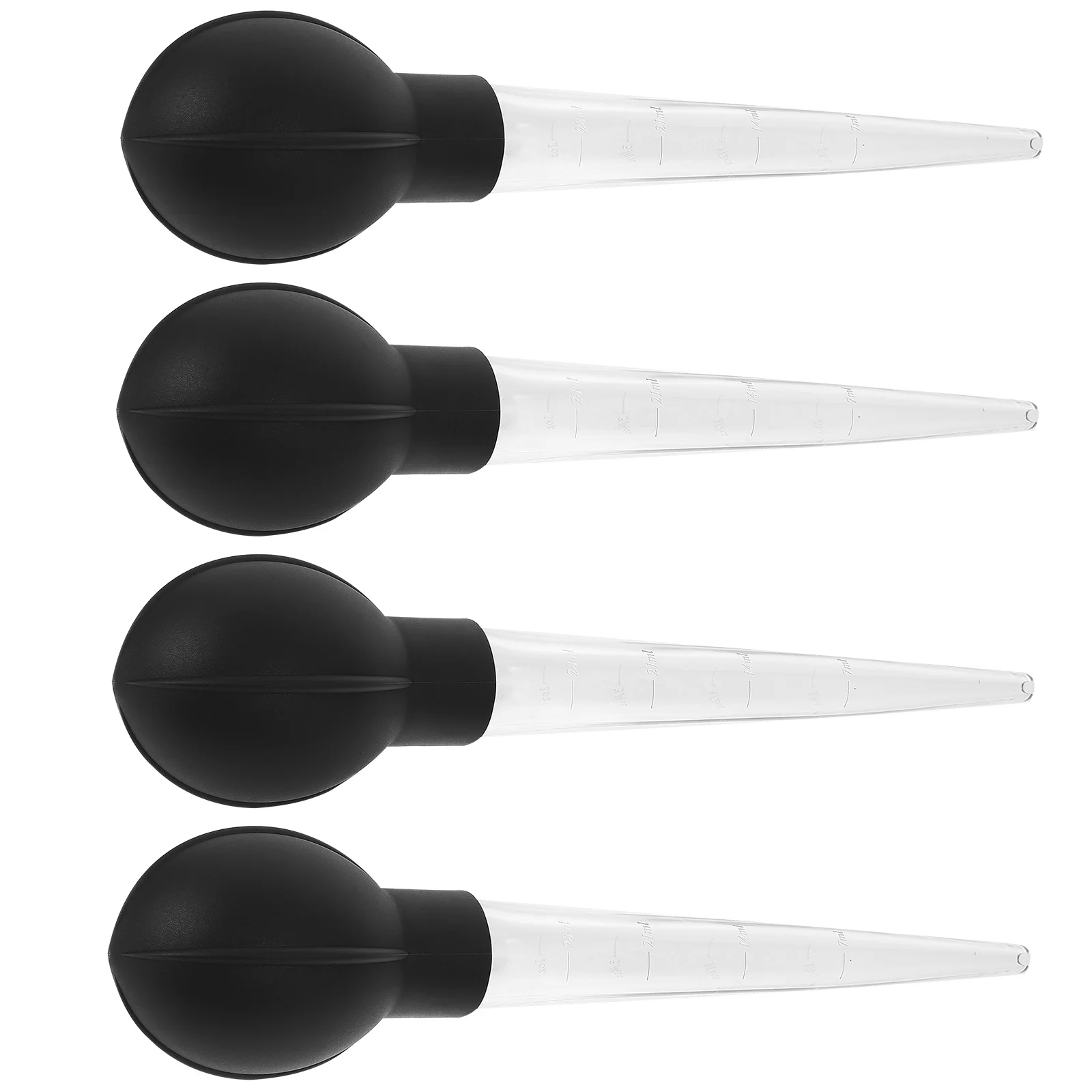 

4pcs Transparent Food-Grade Measuring Pipettes Squeeze Droppers For Baking Liquor Infusion Oil Transfer Lab Kitchen Tools