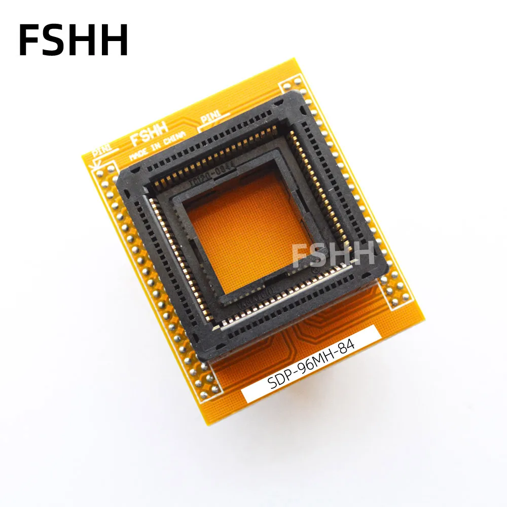 SDP-96MH-84 مبرمج محول 1.27 مللي متر PLCC84 الى الانخفاض اختبار المقبس محول ل 87C196MH ، 87C196MC