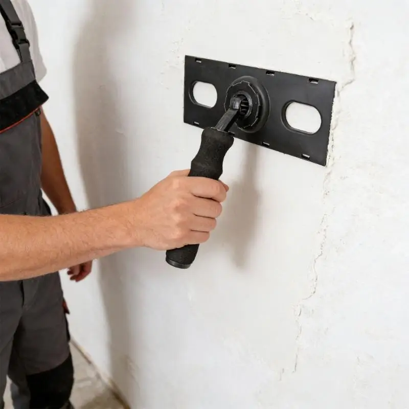 

7 Inch/9 Inch European Styles 360 Degree Rotating Bristle Brush For Indoor Decoration And Glass Cleaning With Ergonomic D2RD