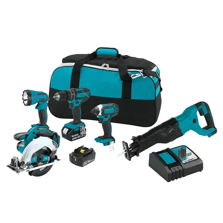 High-quality 18v 20V Battery Power Tools Set Combo Cordless Drill And Hammer Tool 11 Piece Sets