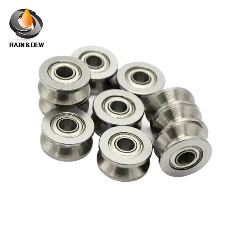 

10P Great Chrome Steel V623ZZ V Groove Sealed 623VV Ball Bearing for ERCF v2 RC1 Klipper Based 3D Printer