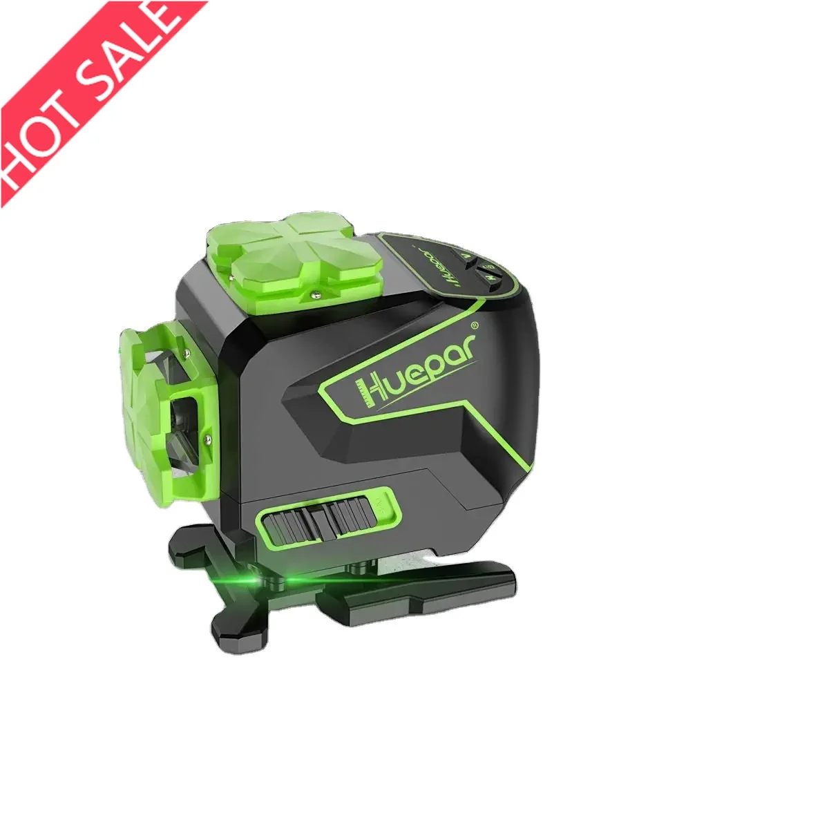 Laser Level, Lithium-ion Battery, 7.4V / 2600mAh, Green Beam, 7 Hours of Continuous Use,surveying Tool for Construction Projects