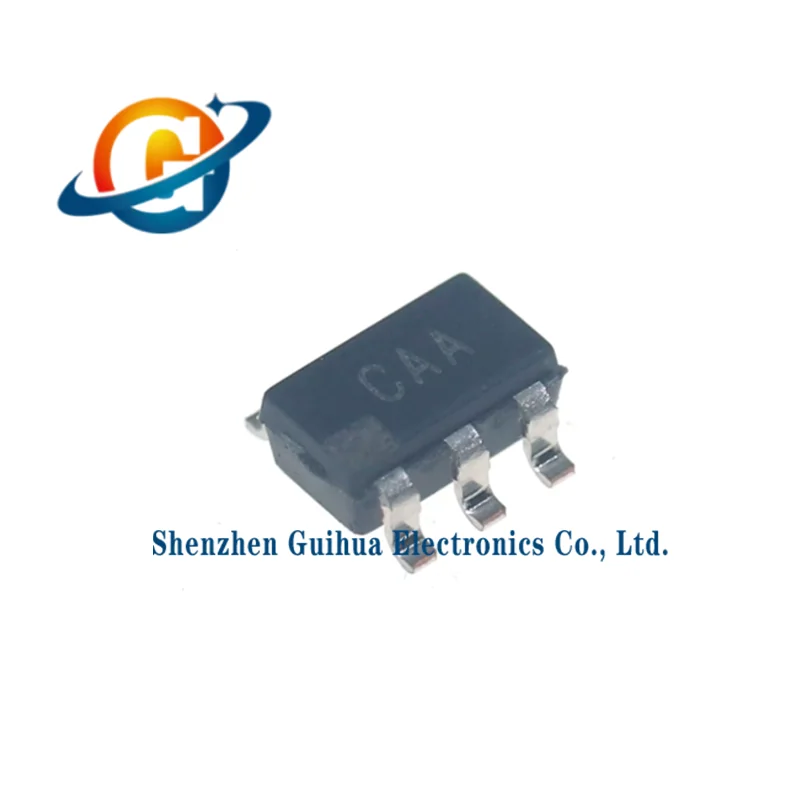 10pcs original genuine AD7814ARTZ-REEL7 package SOT23-6 silk screen CAA temperature sensing chip
