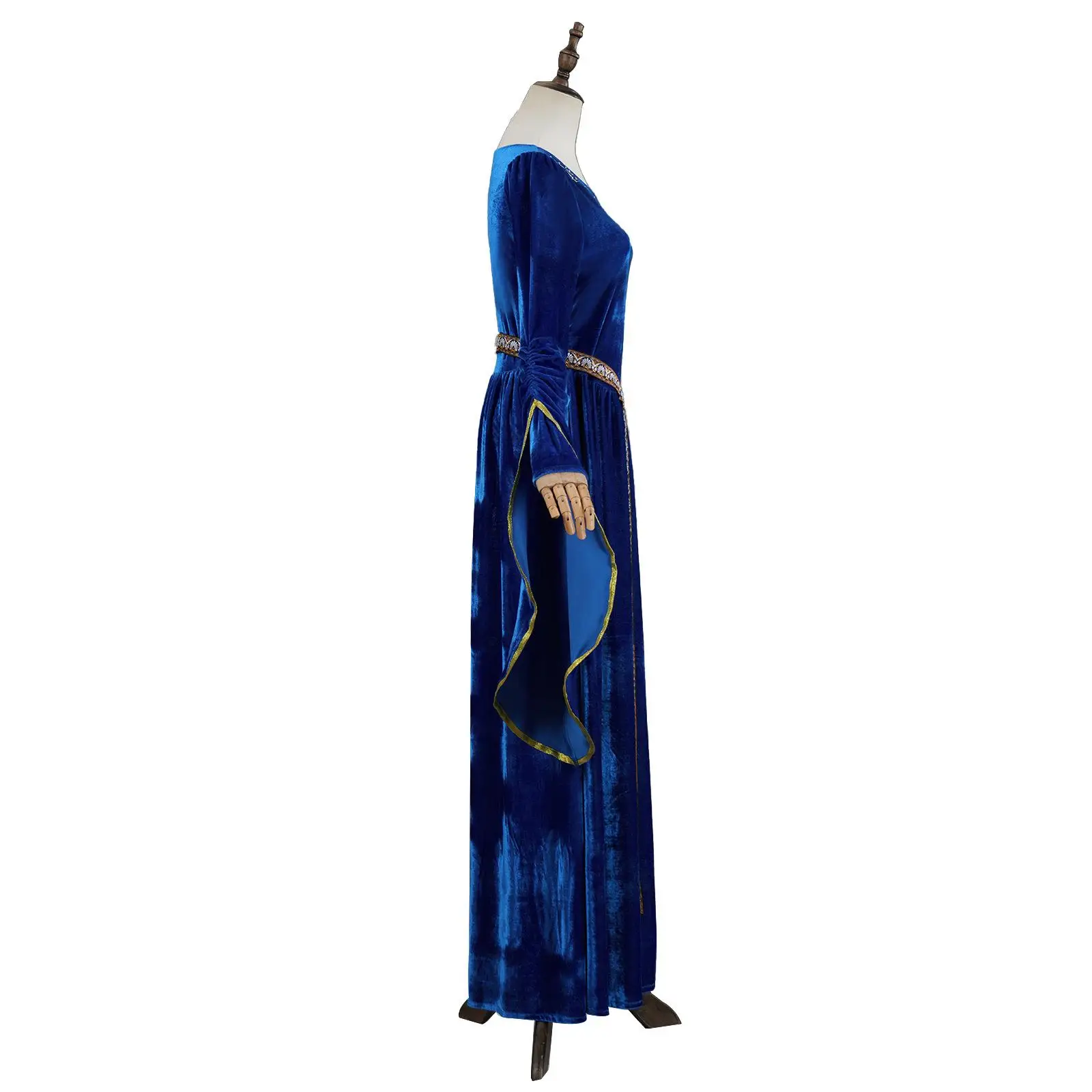 Costume de Cosplay de danse de cour rétro médiéval, vêtements de reine du moyen-orient, tenue d'halloween, robe cloche Sve pour femmes