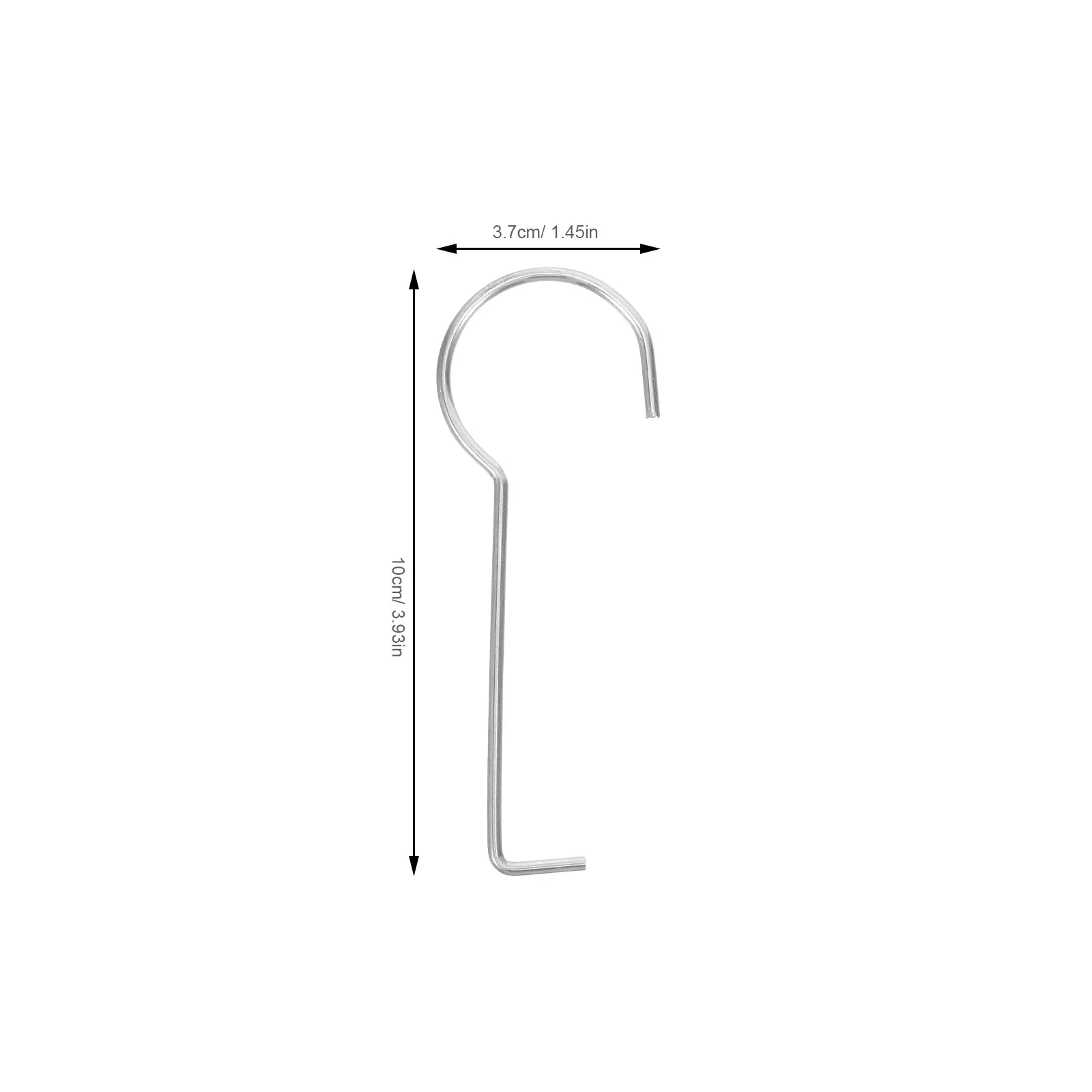 10Pcs Drain Lifting Hooks Stainless Steel Shower Floor Drain Key Puller Grate Removal Tool Bathroom Cleaning Lift Out Hook