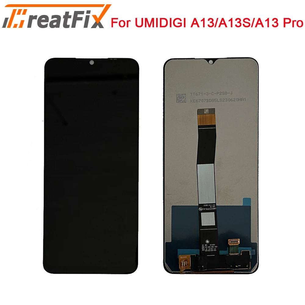 UMIDIGI A13 프로 맥스 5G LCD 디스플레이 터치 스크린 패널 교체, UMIDIGI A13Pro A13S A13 LCD 디스플레이, 정품 테스트 완료