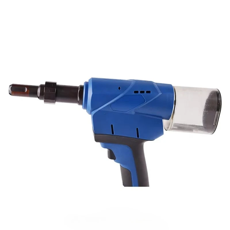 Pneumatic automatic rivet nut gun, air fastening tool compatible with M3, M4, M5, M6, M8, M10 and 1/4