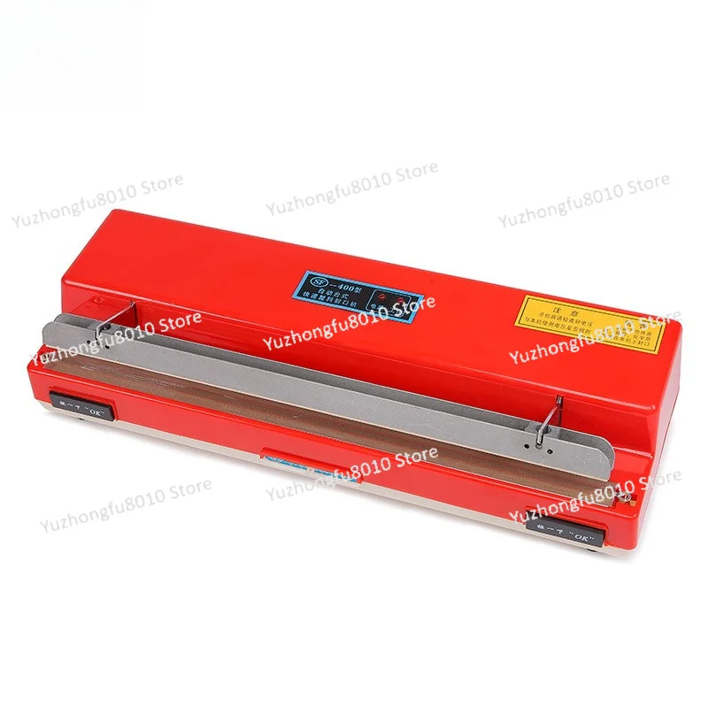 SF-400 desktop automatic sealing machine, plastic bag tea bag sealing, fast operation, sealing width 3mm