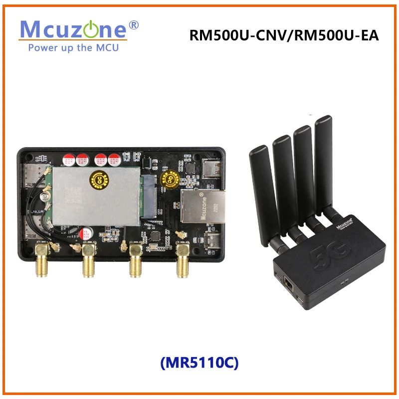 RM500U-CNV,RM500U-EA, Quectel 5G Sub-6 GHz IoT/eMBB module, supports NSA and SA mode 5G/4G/3G, M.2 module