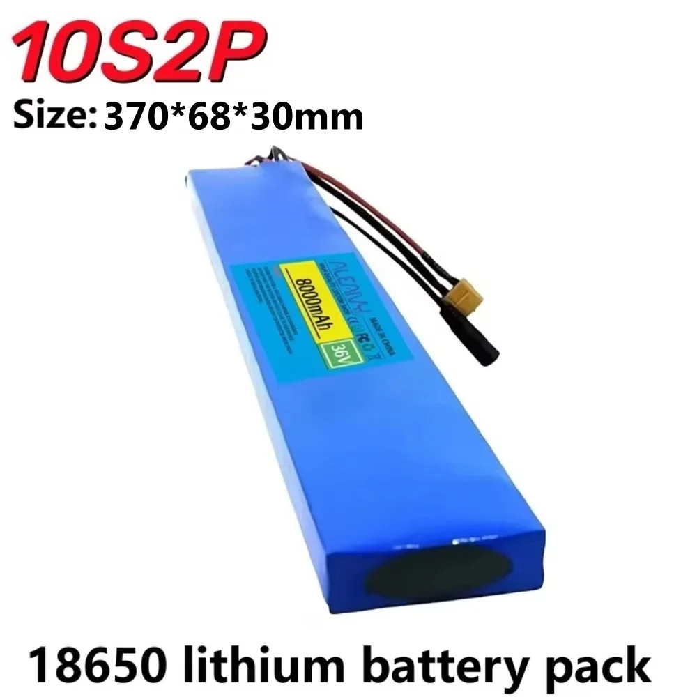 NEW 10s2p 36V 8Ah Battery 18650 Lithium Ion Battery 42V 8000mAh for Electric Scooters Balancing Scooter.