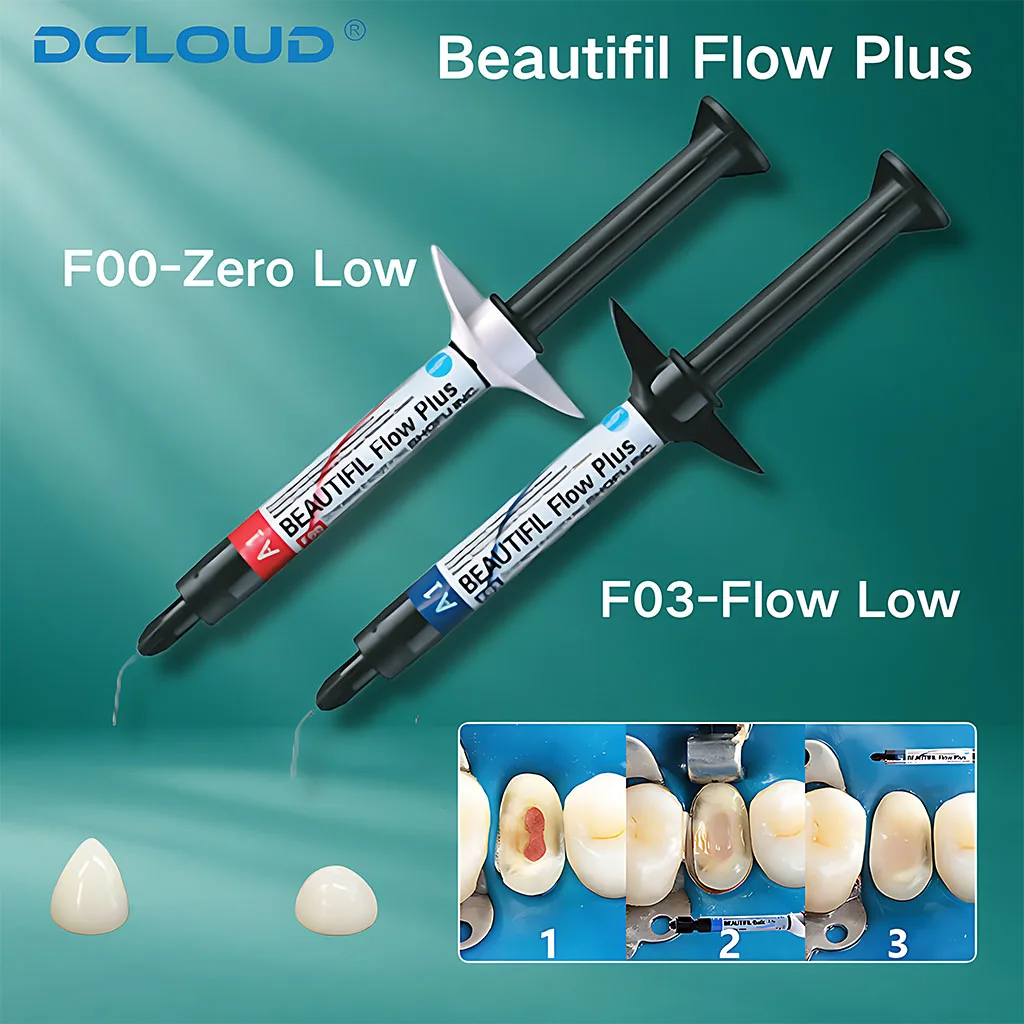 

Стоматологическая текущая композитная смола, нано-наполняющая полость, материал, легкая лицензия, низкий поток F00 F03 для восстановления зубов, склеивания A1 A2 A3