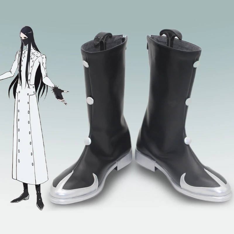 Косплейные ботинки Nodt из аниме TYBW Wandenreich Quincy F: The Fear Sternritter, черные.