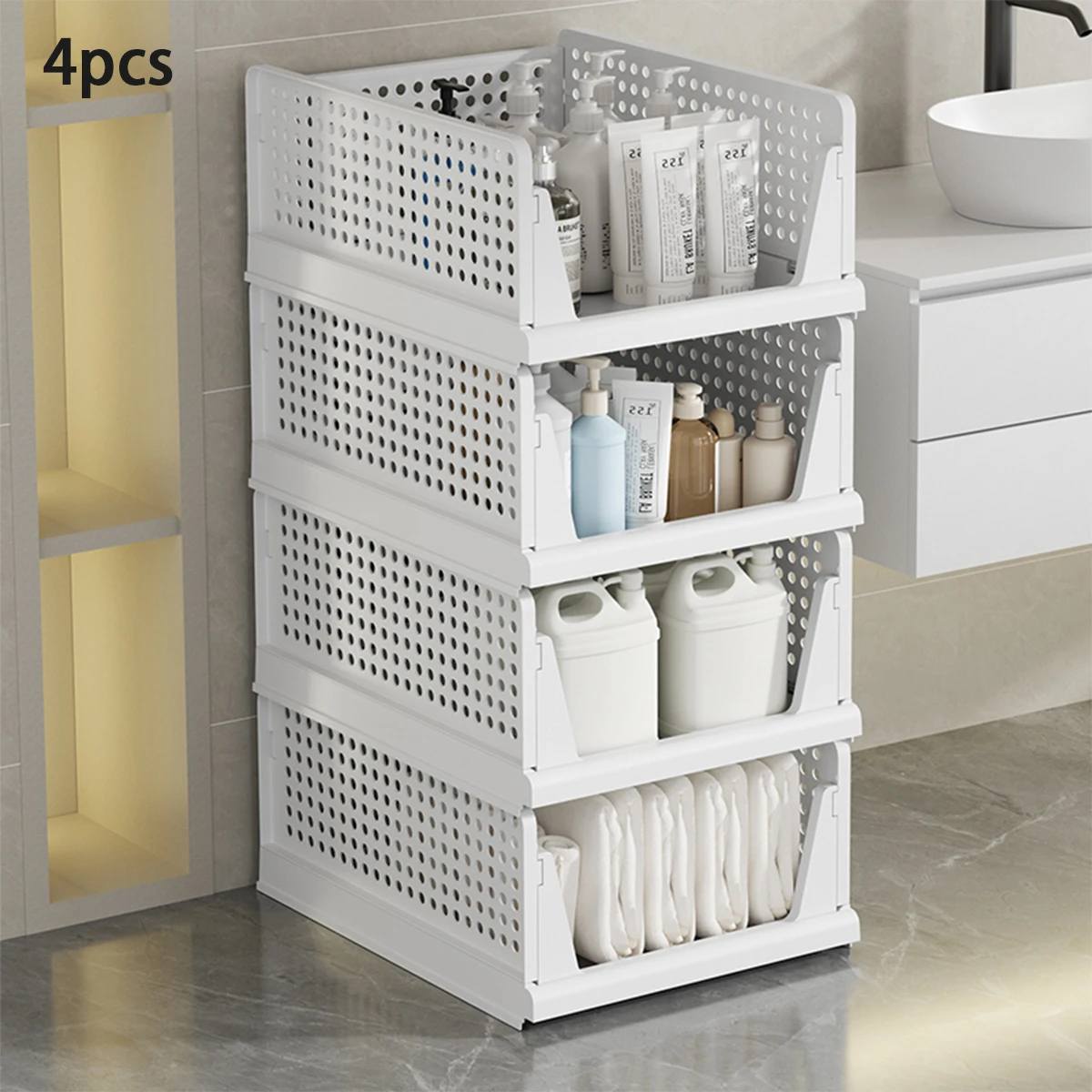 white 4pcs