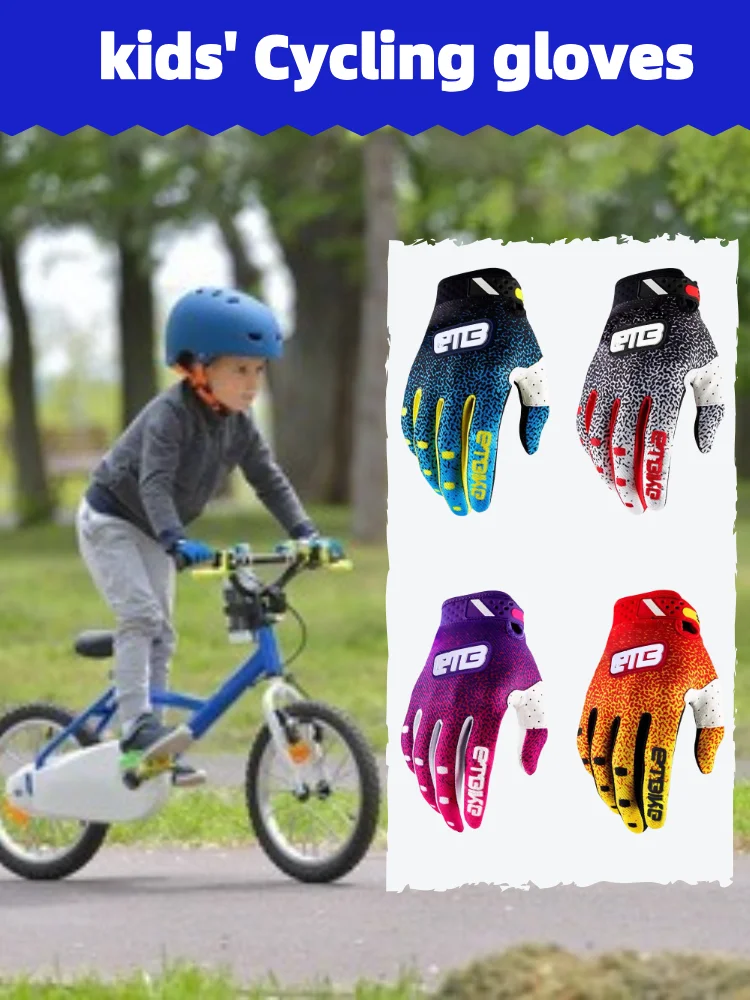 AliExpress ETBIKE children's bicycle gloves, suitable for ages 4 to 10, are ideal for scooters and children's crawling and learning.kids