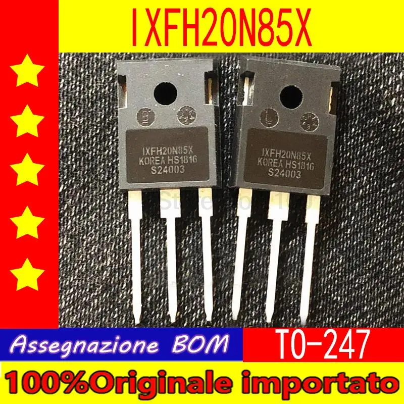 10pcs/lot  IXFH80N65X2  IXFH20N85X  IXFH22N65X2  TO-247 MOS Field Effect Power Transistor