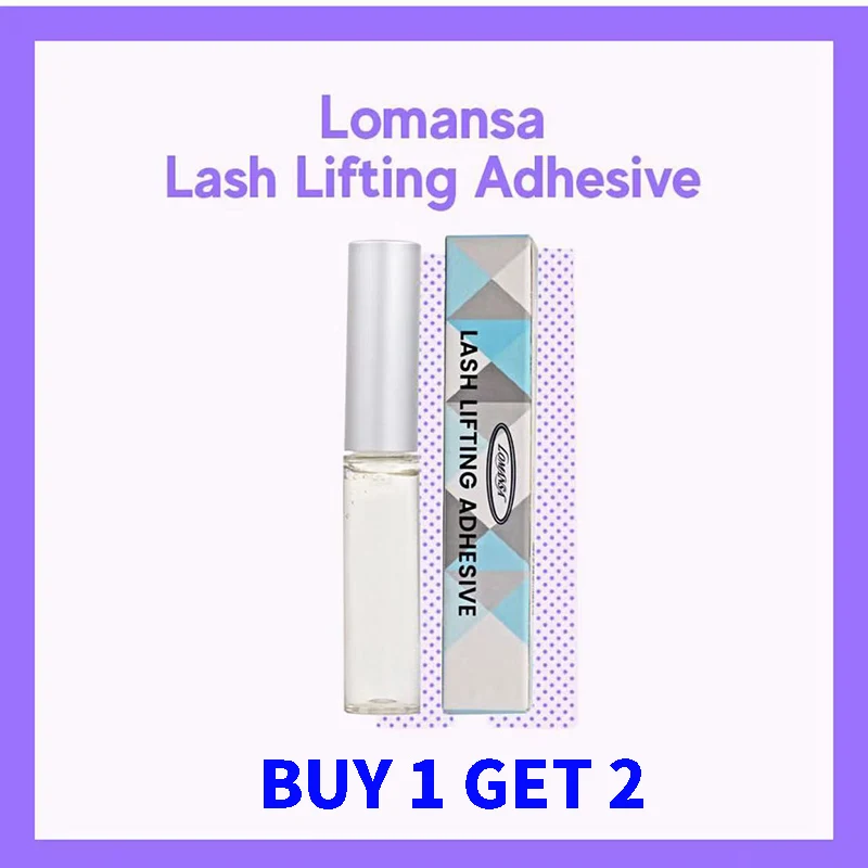 Buy1 Get2 Lomansa 5Ml Authentieke Lash Hijsen Transplanting Wimperlijm Droogt Snel Wimper Opheffen Lijm Sterke Zelfklevende Wimper Tillen