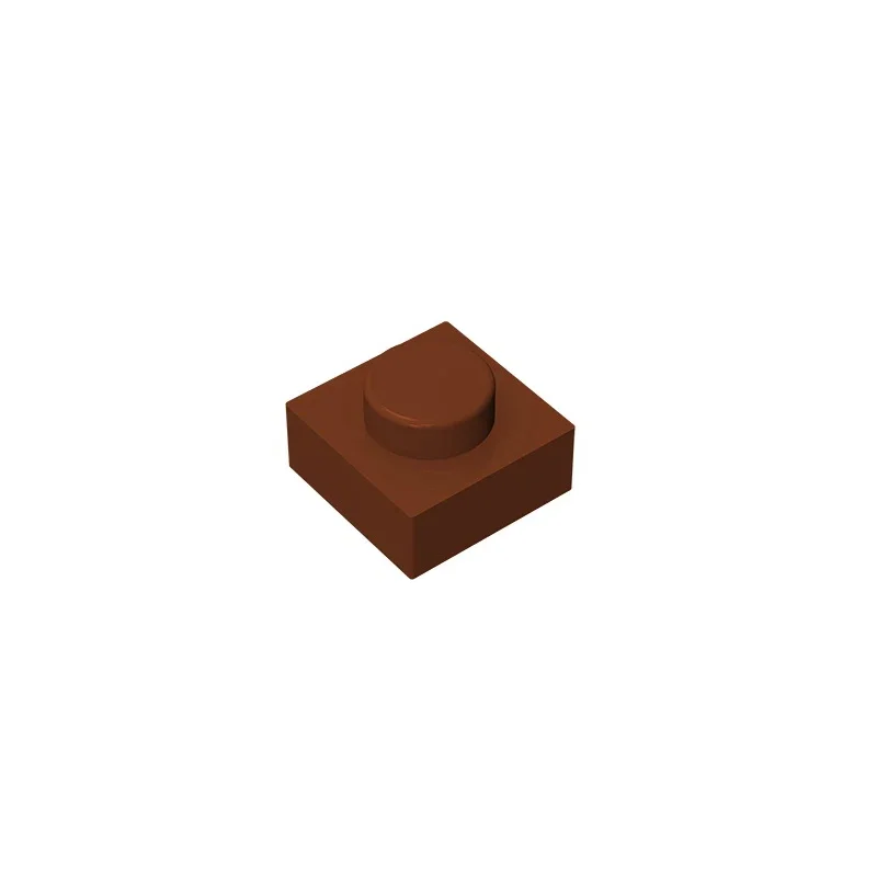 Gobricks GDS-501 Platte 1 x 1, kompatibel mit Lego 3024 30008 Teilen DIY-Bausteinen für Kinder