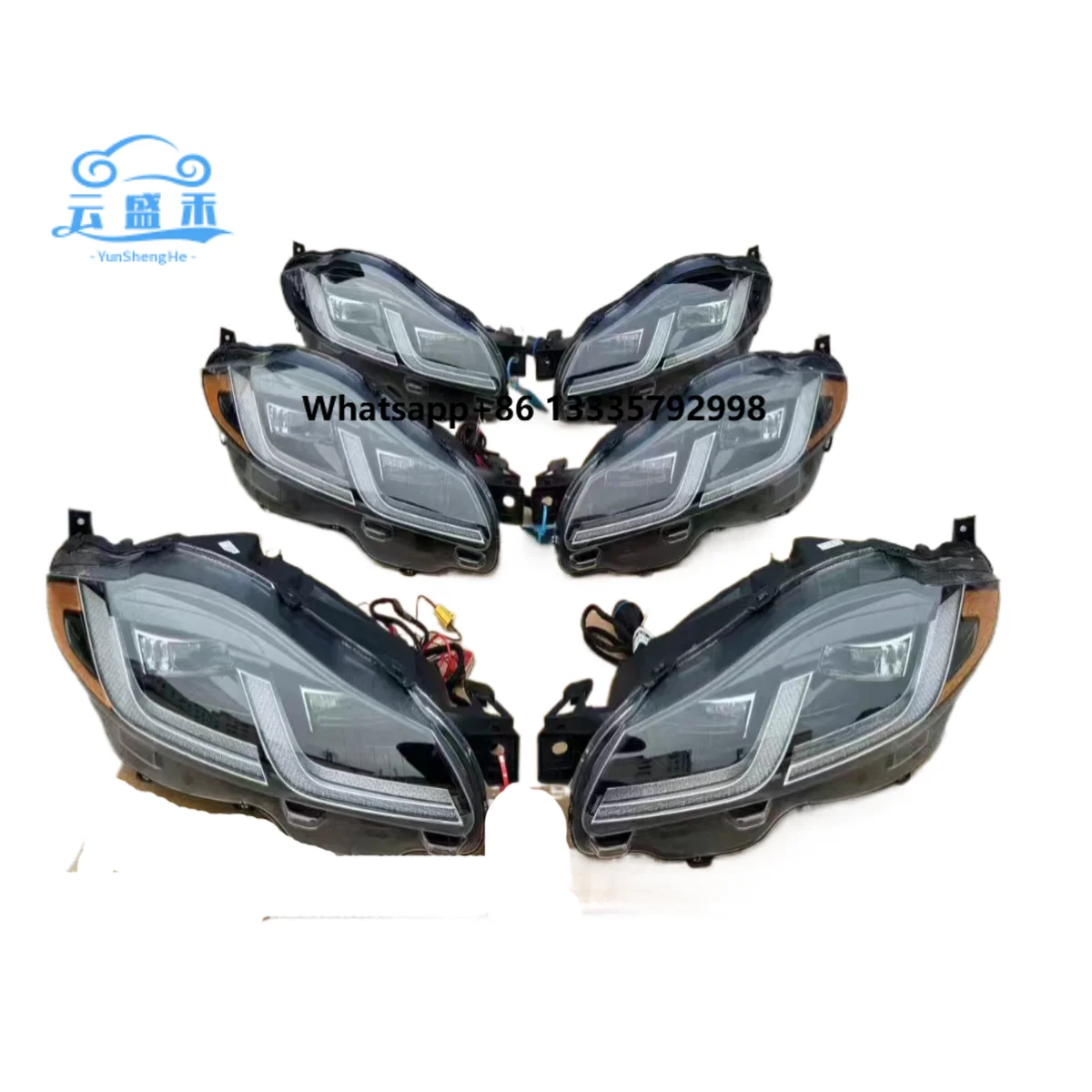 

Suitable for Jaguar 24 XJL American Standard LED Headlights Kit High Quality 12V Bulbs Water-Proof Automobile Features New