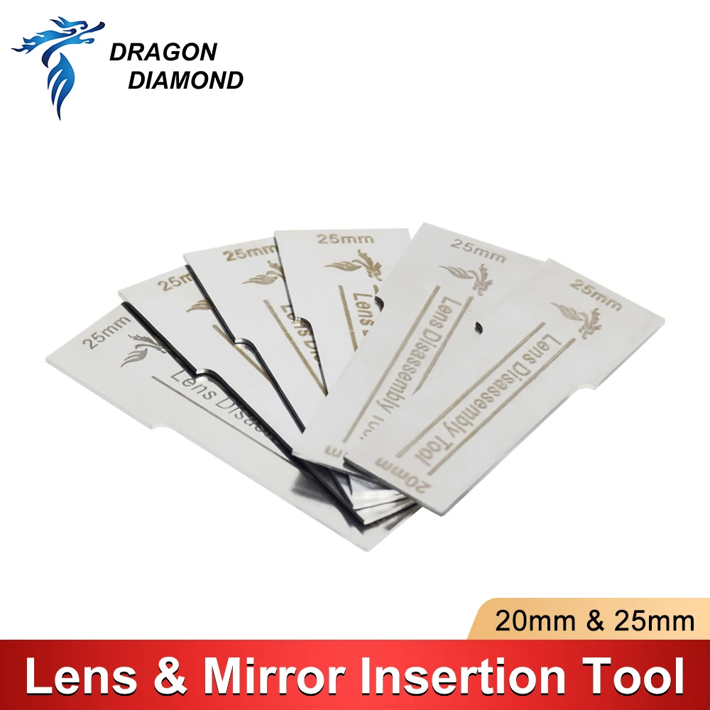 Lens Mirror Removal Insertion Tool CO2 Laser Head Lens Tube Disassemble Installation Tools For Cutting Engraving Machine