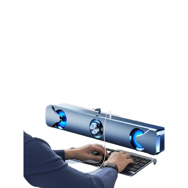 

Computer audio usb interface desktop small speaker