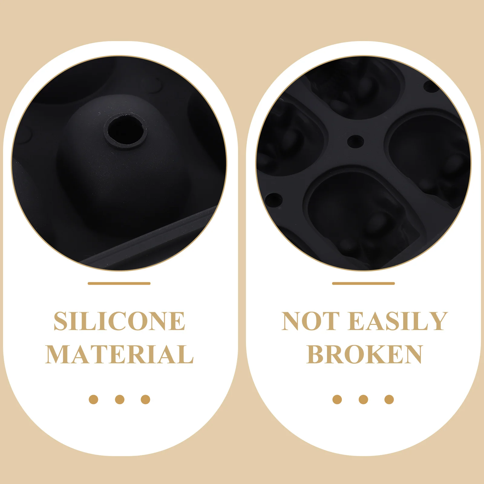 

Skull Ice Mold Tray Cube Trays Halloween Molds Maker for Cocktails Skulls