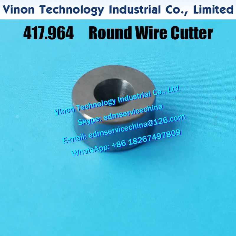 Part No. 417.964, 417.964.4, 590417964 AgieCharmilles AC270/AC350/Sprint/CUT2000 Wire Cutting Counter Electrode - 10x2.1x5mm