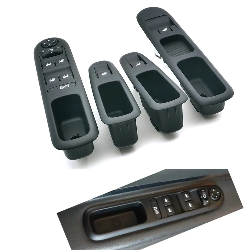 

4PCS/Set Car Accessories Fit For Peugeot 3008 2009 - 2016 Power Window Control Switch Car Window Lifter Switch