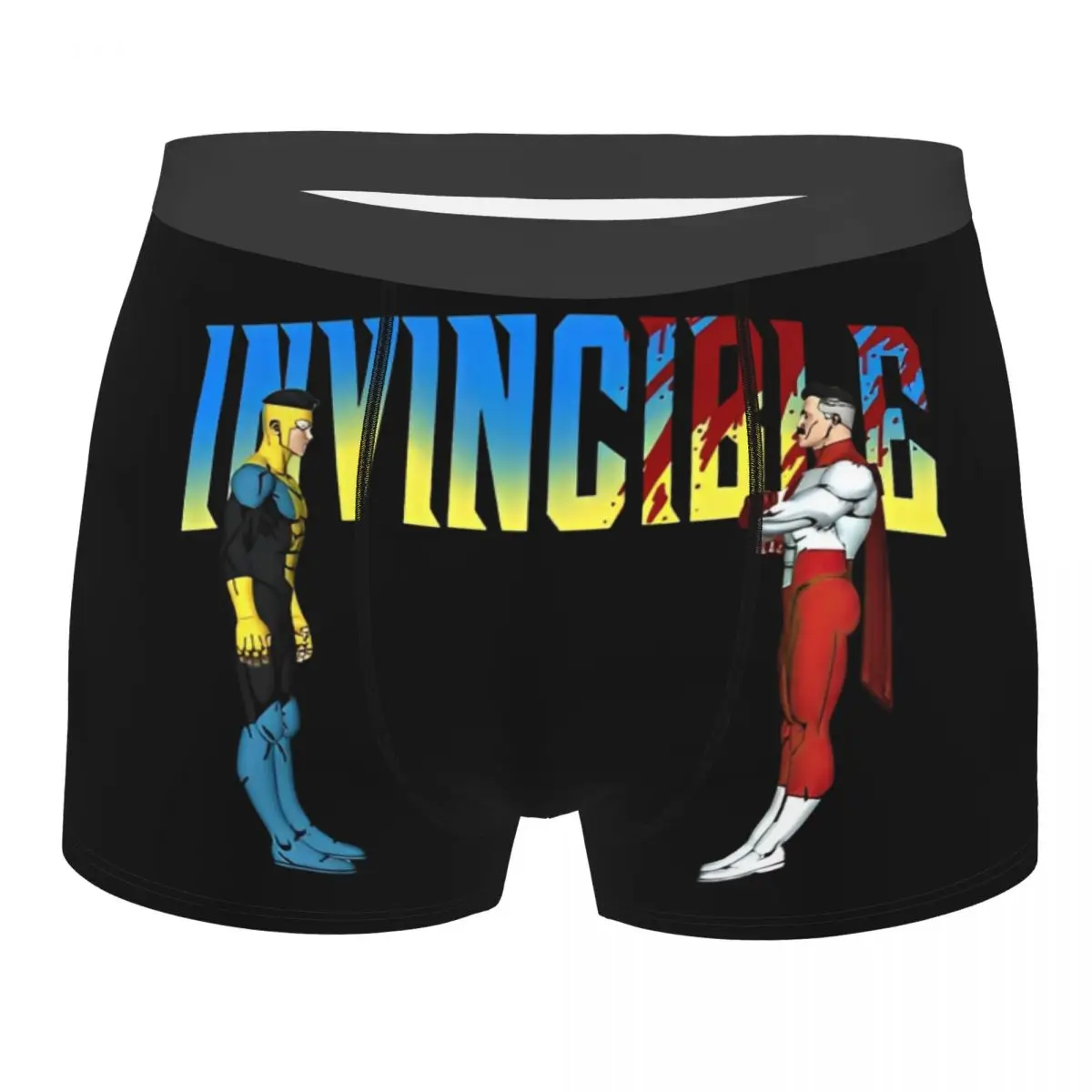 

Invincible Standoff Mark Grayson Men's Underwear Nolan Grayson Boxer Briefs Shorts Panties Breathable Underpants Homme Plus Size