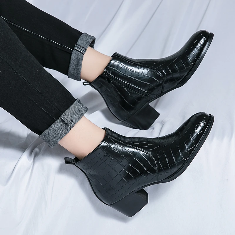 دعوى أحذية الرجال مكتب أحذية من الجلد جديد المهنية ماركة أحذية رياضية أحذية الزفاف الذكور فستان اجتماعي أحذية في الهواء الطلق الأحذية الرسمية #3