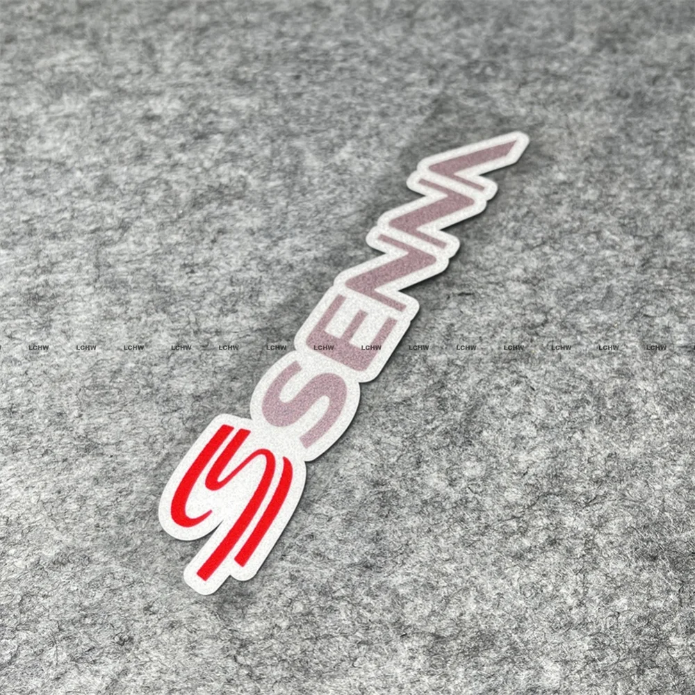 Car Styling Vinyl for SENNA Sticker Auto Body Window Decals Sponsor Modified Tape Motor Racing Graphics