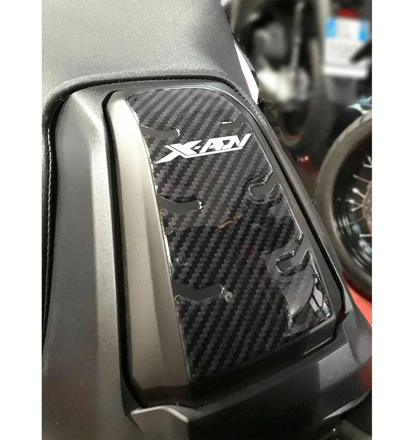 For Honda X-Adv 750 XADV 750 2017-2022 3D Gel Sticker Fuel Tank Door Protection Sticker Kit Motorcycle Body Decoration Sticker