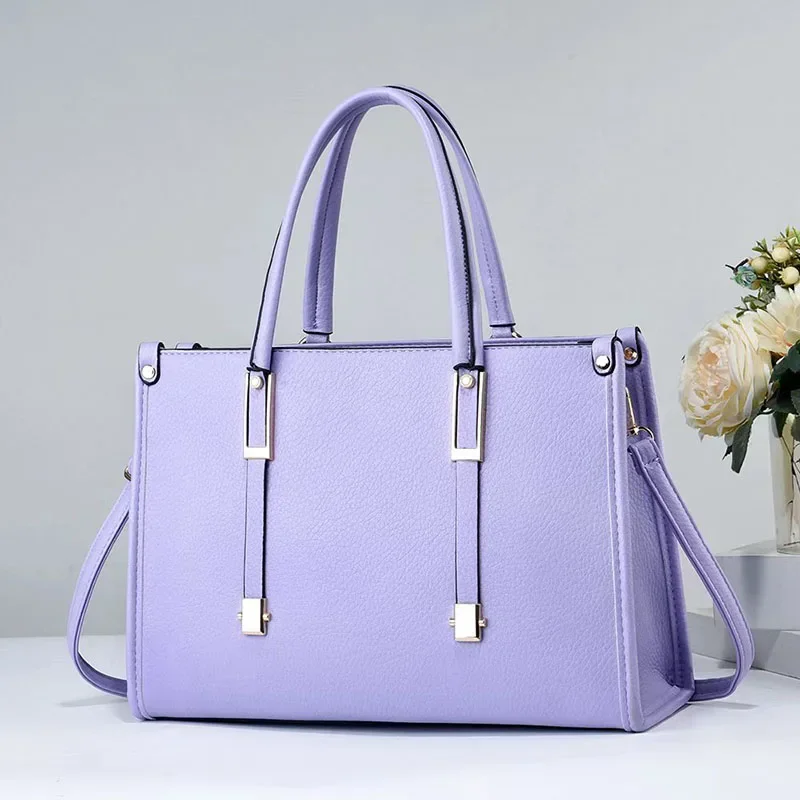 Handbags For Women Shoulder Bags Casual PU Leather Messenger Bag Large Capacity Handbag Women's Bags Shopping Totes