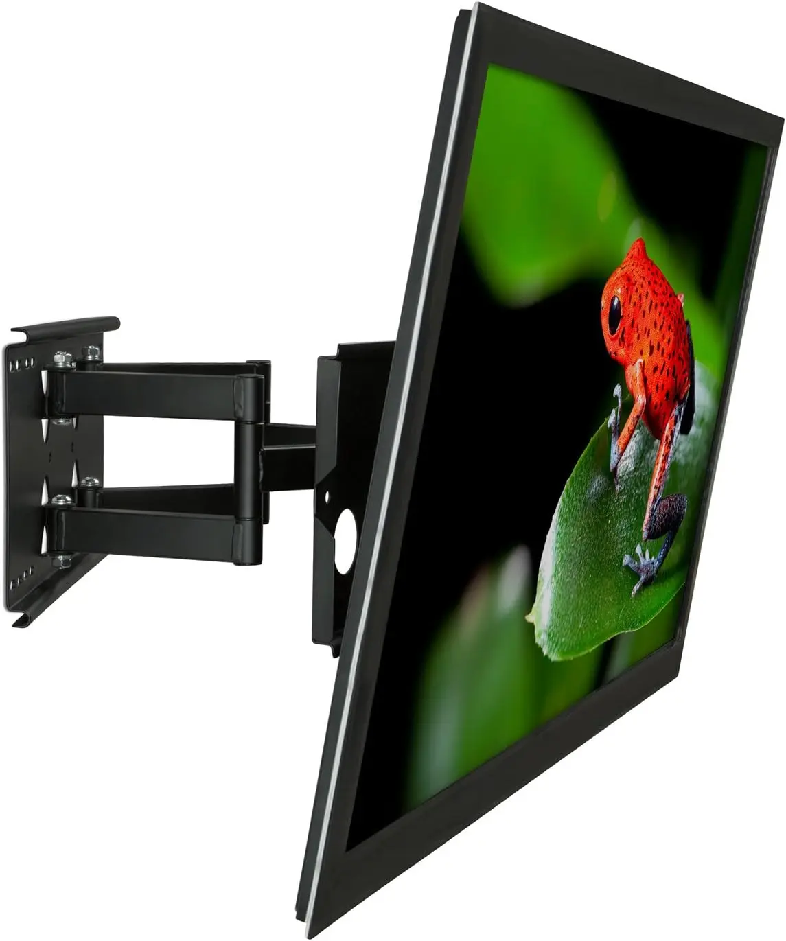 Mount-It! Heavy-Duty TV Wall Mount Bracket with Full Motion Articulating Dual Arms Swivel Corner Bracket for 42 to 70 inch