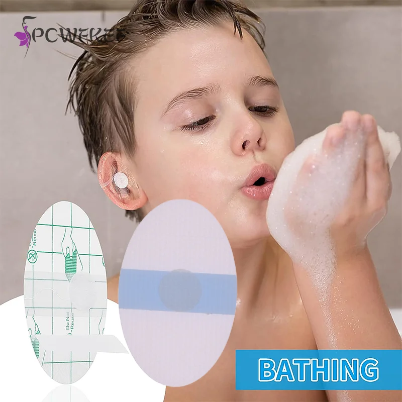 20pcs Shampoo Ear Protection Stickers Bathing Swimming Earmuffs Water Children Shampoo Ear Water Prevention Baby Care