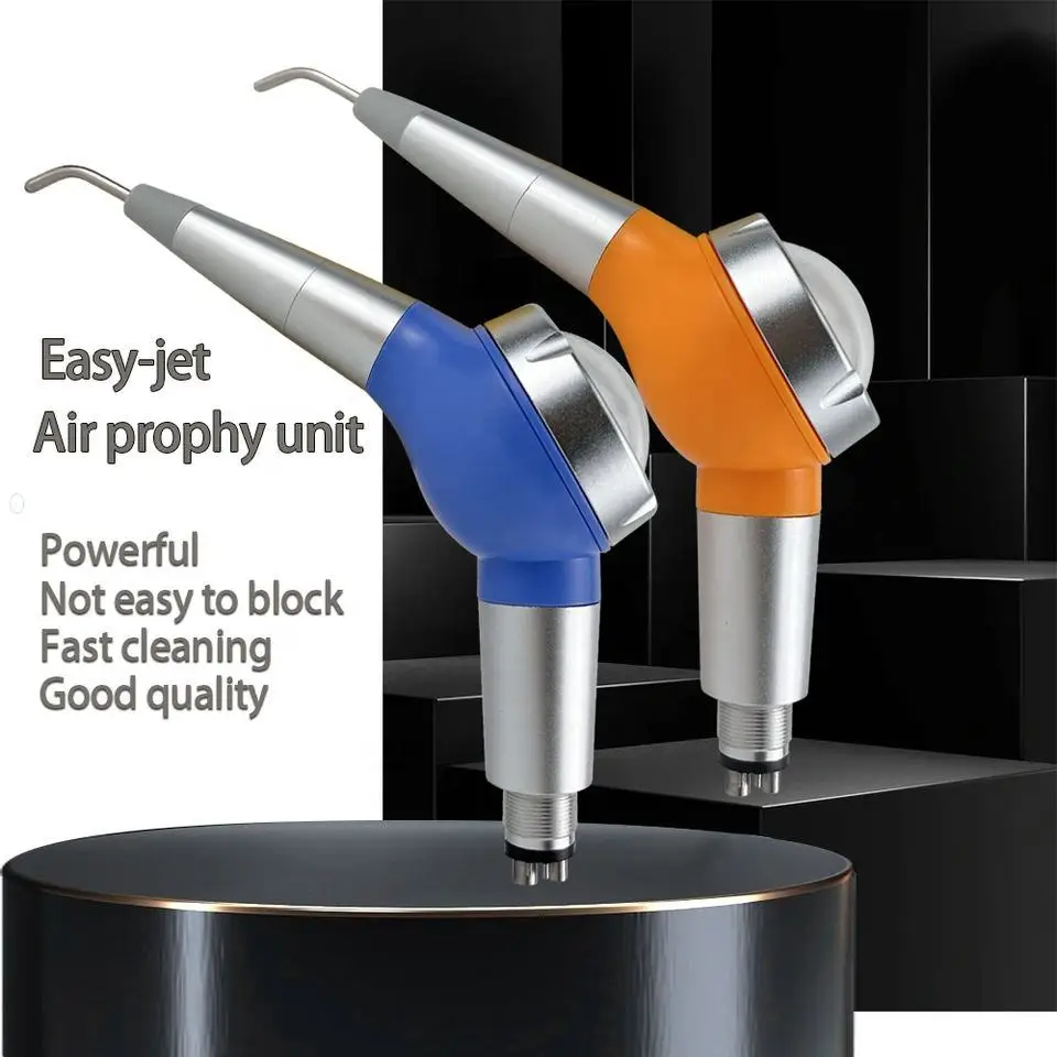 Airjet Dental Teeth Polishing Sandblasting Device Clinical Prophylaxis Air Prophy Jet With Electric Turbine