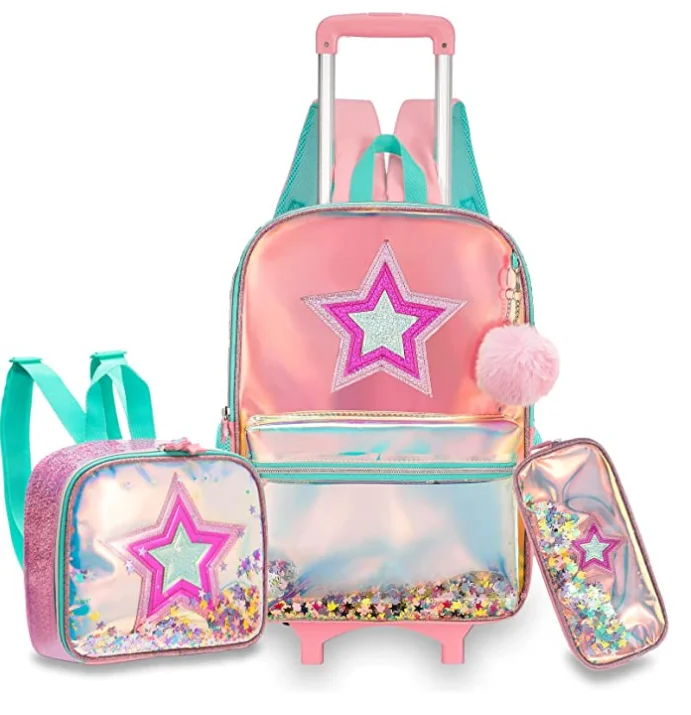 Mochila escolar con ruedas para niños, Bolsa Escolar con ruedas, bolsa con ruedas