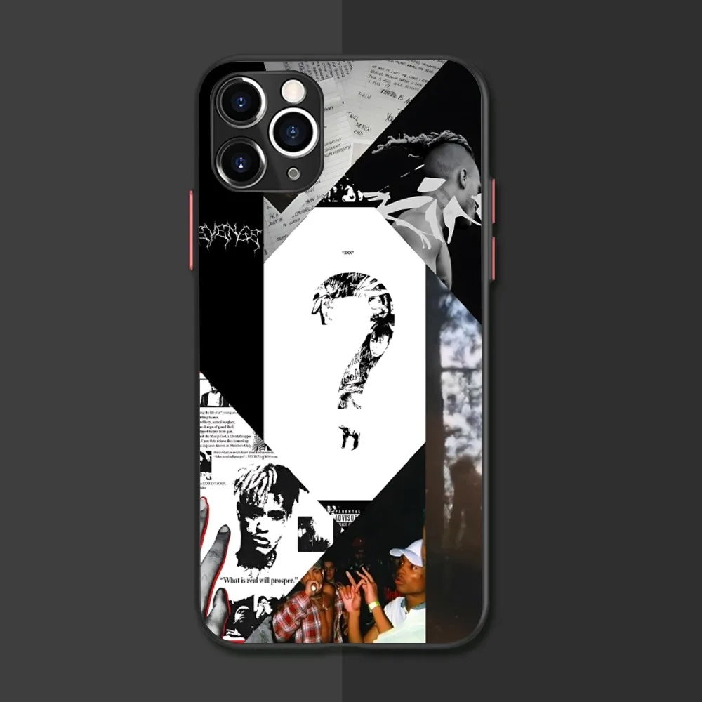 Rapper A-Xxxtentacions Phone Case For IPhone 16 15 14 13 12 11 Pro Max XR XS X 8 Plus SE 2020 2022 Mini Bumper Transparent Cover