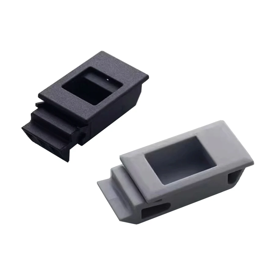 HOT 50PCS/LOT PA Recessed Hidden Industrial Equipment Cabinet Pulls Distribution Box Metal Cabinet Handles Flush Platics Buckle