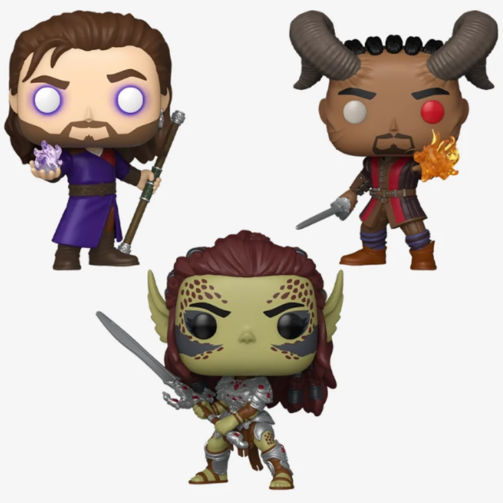

FUNKO POP Baldur's Gate3 Figures Lae'zel, Gale, Wyll Figure Anime Edition Collect Figurine Game Fans Toy Gift
