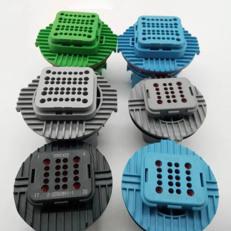 2-2366509-4 Conector original TE - Plugue elétrico automotivo TE genuíno, conector terminal, conector de chicote de fios TE