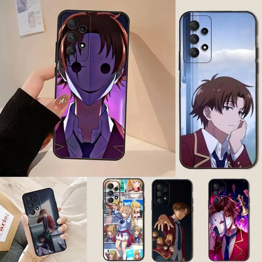 Classroom Of T-The E-Elite-S Phone Case For Samsung Galaxy A73,31,32,72,22,53,52,71,41,5G,Note,J7,8,9 Soft Black Cover