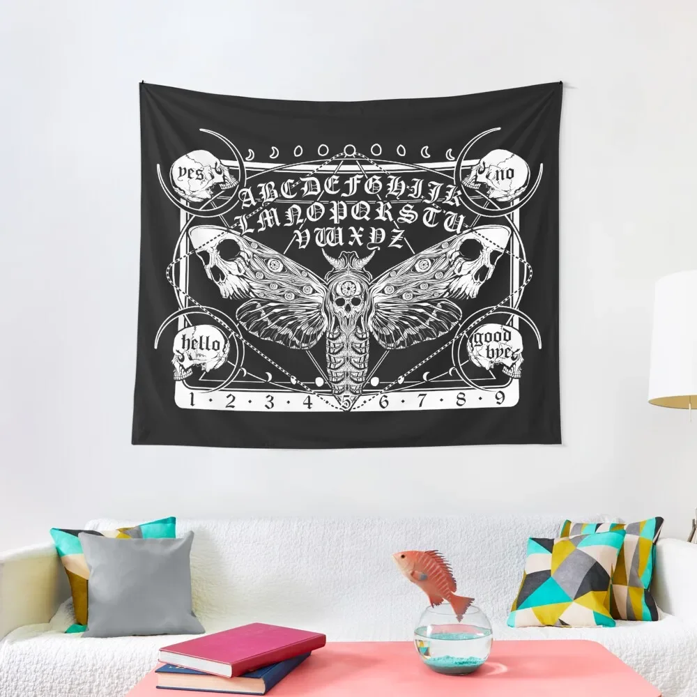 Death Moth Spirit Board Tapestry Bedrooms Decorations Decoration For Bedroom Tapete For The Wall Tapestry