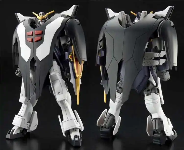 Bandai kit modelo original hguc 1/144 gundam deathscythe hell anime modelo brinquedos para meninos presentes caixa original figura de ação brinquedo