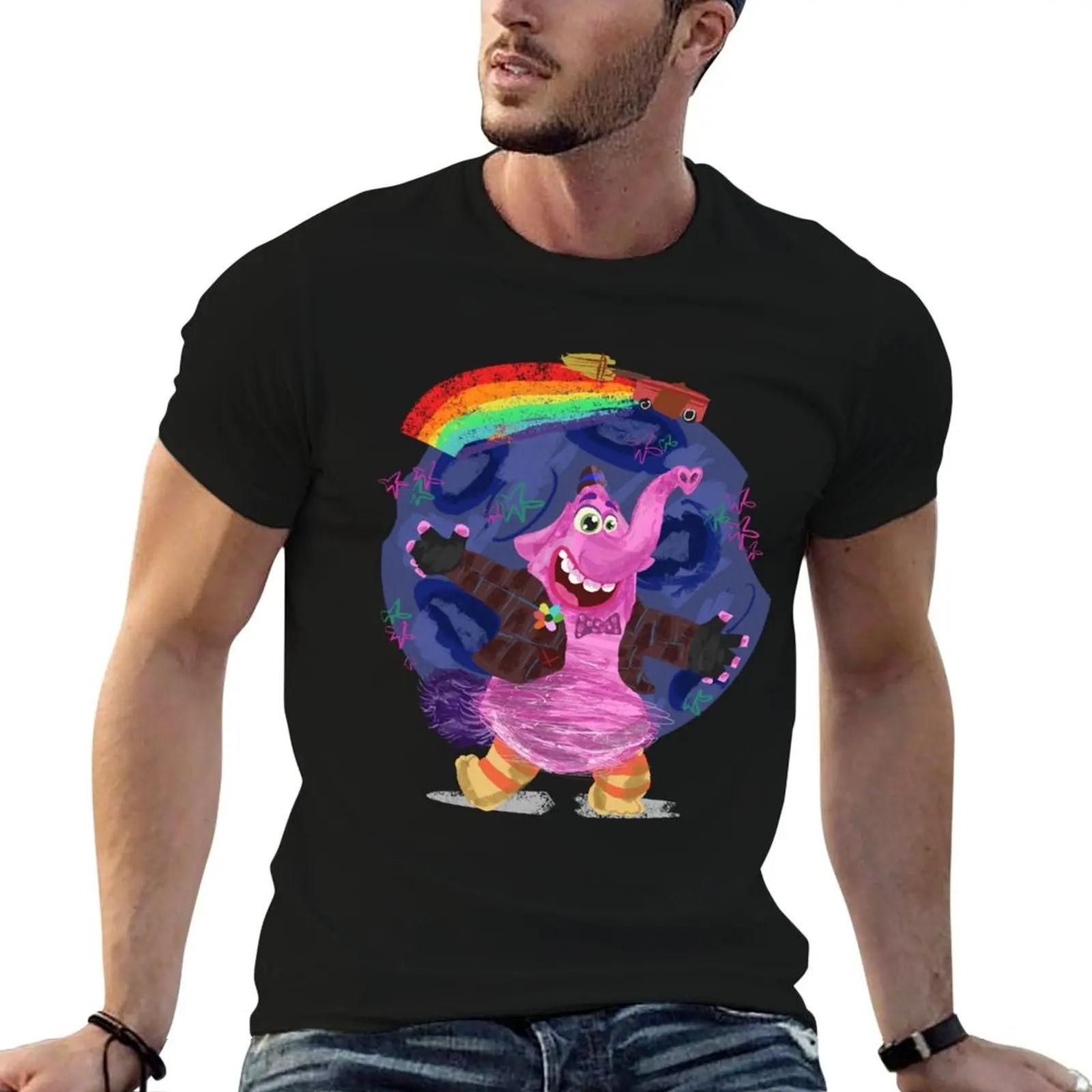 Bing Bong T-Shirt Basic Crew Neck Short Sleeve Top