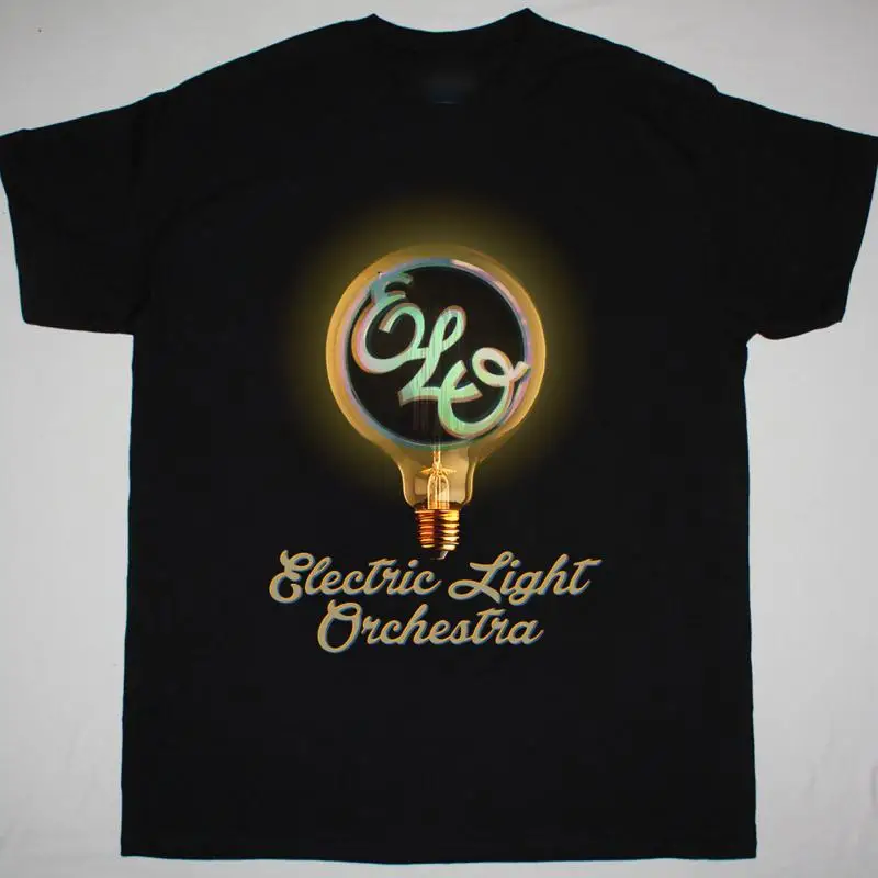 

Electric Light Orchestra T Shirt Cotton Black Men S To 5Xl