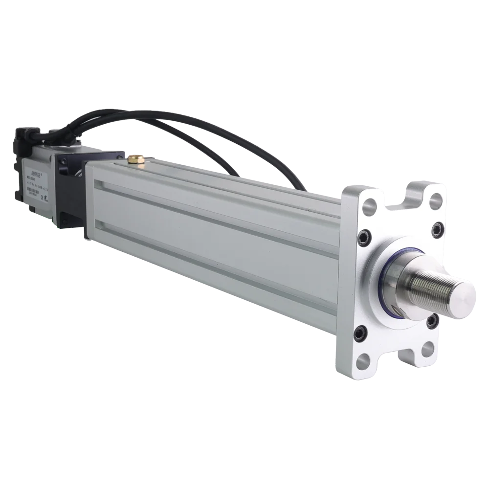 Servo Electric Cylinder Telescopic Electric Stroke High-precision Large Load Spherical Screw Electric Cylinder HES60E04-F05-100