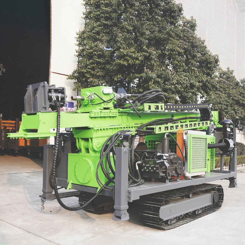Hot Sale 1200 M Crawler Full Hydraulic Core Drill Water Well Drill Machine