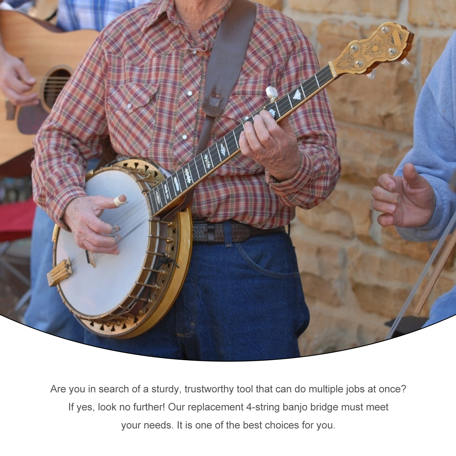 

Banjo Bridge Guitar Legged Three Acoustic Parts Accessories